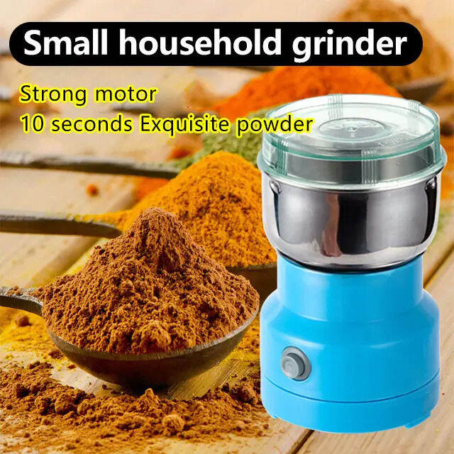 geegostudio Little Turmeric Spice Red Chili Food Grinder Powder Mill