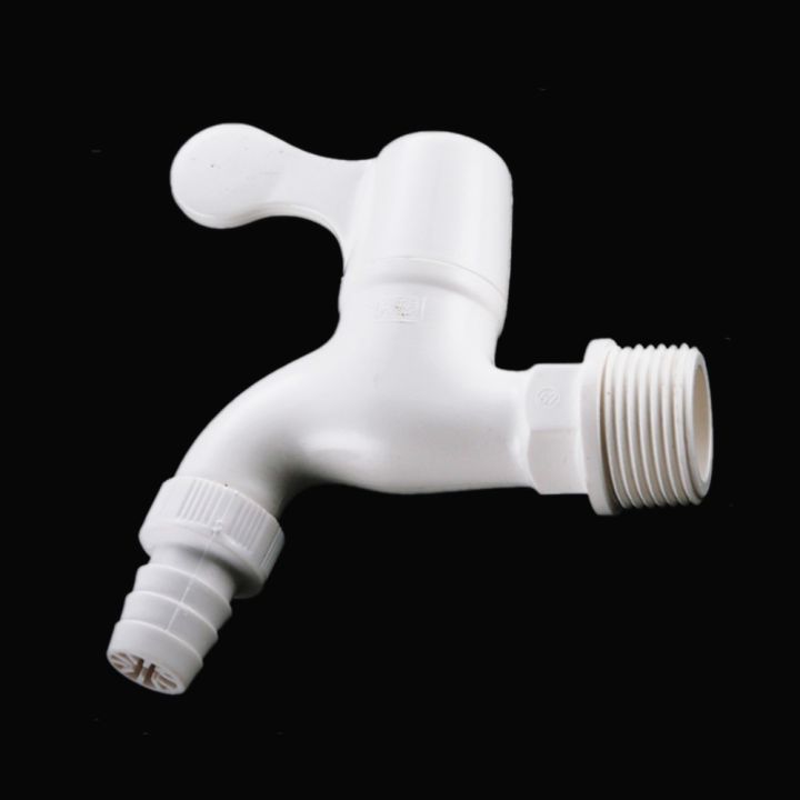 PVC 1/2 3/4 inch Male Thread Tap Valve Connect to 16mm Soft Hose 1/2" 3/4" Faucet For Garden Hose Plant Irrigation Valve Plumbing Valves