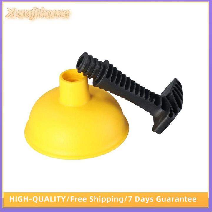 X CRAFT HOME Bathroom Showers Unclog Slow Sinks Handle Suction Power Sink Plunger Drain Plunger
