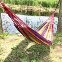 Outdoor Single Canvas Hammock Double Indoor Balcony Chair Hanging W3X4