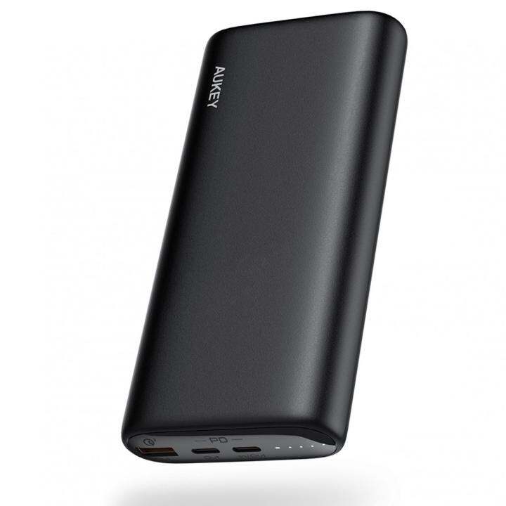 aukey-pb-y37-pd-power-bank-20000mah-65w-power-delivery-usb-c-with-quick-charge-3-จ่ายกระแสไฟรวมสูงสุด-65w-สามารถชาร์จพร้อมกันได้หลายอุปกรณ์