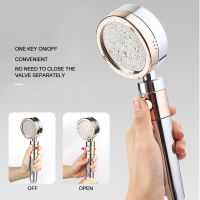 Lemon Aroma ShowerHead With Water Stop Button Can Double Purify supercharged Water Quality High Pressure Water Saving Skin Care Showerheads