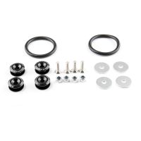 、‘】【； Car Quick Release Bumper Trunk Fender Hatch Lids Fasteners Fixing Screws Kit