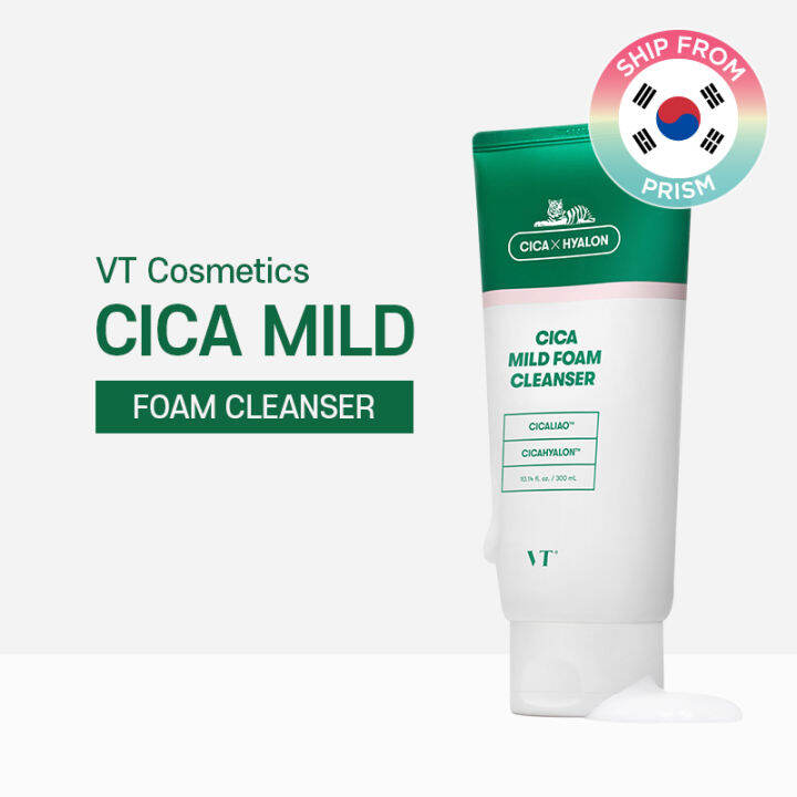 Vt Cosmetics Cica Mild Foam Cleanser From Prism Lazada Ph