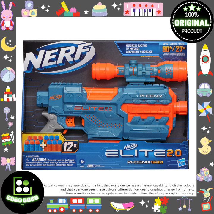 Hasbro Nerf Elite 2 0 Phoenix Cs 6 Blaster Lazada