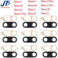 20pcs Replacement Parts For For Nova 2 3 3I 4 5 5z 5T 5I Lite Pro PLUS SE Rear Back Camera Glass Cover with adhesive