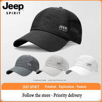 JEEP SPIRIT หมวกผู้ชายผู้หญิง,หมวกเบสบอลบังแดดตาข่ายระบายอากาศได้ดีแบรนด์ทั่วไป