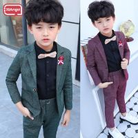 IQANGEL Boys Suit childrens costumes Boys handsome party suit ngh