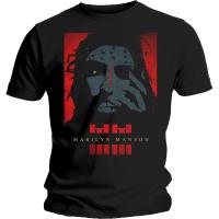 เสื้อยืด Marilyn Manson Rebel 100 ทางการ MERCH