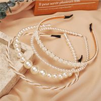 【YF】 New Full Pearls Women Headband Sweet Hairbands Hair Hoops Holder Ornament Head Band Lady Elegant Fashion Accessories