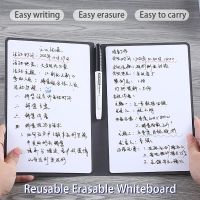 A4/a5 Reusable Erasable Whiteboard Notebook  Leather Writing Memo Writing Blank Board Stationery Pads Office Notepad Notebooks Note Books Pads