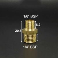 1/8 "1/4" 3/8 "Bsp เกลียวตัวผู้ข้อต่ออะแดปเตอร์ข้อต่อสำหรับน้ำมันเชื้อเพลิงแก๊สน้ำ