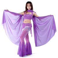 【YD】 Belly Veil Silk 13colour Costume Accessories Adult Half Bellydance