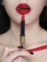 องแท้100% ลิปสติก YS L Rouge Pur Couture The Slim Matte Lipstick ลิปysl #01#10#12#21#18#28#23Rare Rose 2.2g