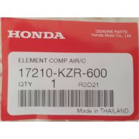 กรองอากาศ ศูนย์แท้ 100%  สำหรัรถมอเตอร์ไซด์ Honda รุ่น CLICK-125i, PCX-150/(17210-KZR-600)