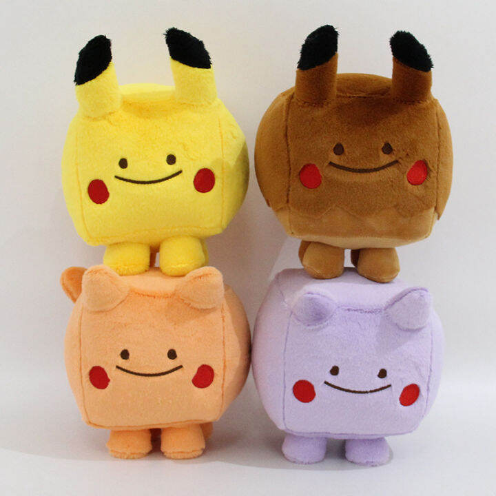 Roblox Pet Simulator X Big Games Cat Plush Dolls Pikachu Eevee Snorlax