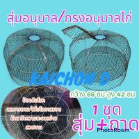 สุ่มพร้อมถาด อนุบาลไก่แรกเกิด 1 ชุด กว้าง 66 เซนติเมตร สูง 42 เซนติเมตร ลดอัตราการตายของไก่เล็ก