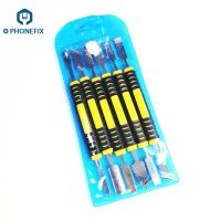 【No-profit】 Shop n sale PHONEFIX 6ชิ้น/ล็อต Dual Ends Metal Spudger Set For Tablet Mobile Phone Prying Opening Repair Tool Kit Hand Tool Set