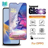 สำหรับ OPPO A96 A95 A94 A92 A78 A77s A54 A77 A76 A57 A17k A3s A17 A16 A16k A9 A55 A53ฟิล์มกันรอยป้องกันเต็มพื้นที่ของหน้าจอ A15s A15 A74 A52 A5s A5ฟิล์มกระจกเทมเปอร์