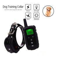 1640Ft Dog Training Collar With Static Vibration Tone Light Training Modes Waterproof E-Collar Remote Trainer Barking Stop Tool