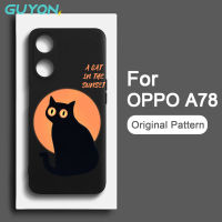 Guyon ซิลิโคนกันกระแทกแบบนิ่มสำหรับ OPPO A78 A58 4G 5G