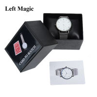 ดูสิ่งนี้ (Card Watch Set) Magic Tricks Card Change To Watch Close Up Street Illusion Gimmick Mentalism Puzzle Toy Magia Card