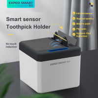 Arrival Inligent Sensing Toothpick Box Hand Free Automatic Smart Sensor Toothpick Dispenser for Home Restaurant Ho