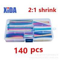 140 PCs Box Color Shrink Sleeve 2:1 Shrink Environmental Protection Shrink Tube Combination Electrical Circuitry Parts