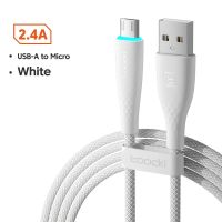 สายไมโคร Usb Toocki 2.4a โทรศัพท์มือถือ Xiaomi ที่รวดเร็วสำหรับชาร์จสายเคเบิลข้อมูลซัมซุงขนาดเล็กที่ชาร์จแอนดรอยด์ Redmi