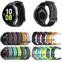 rfgykdtg Hot Selling 22mm Silicone Strap for 42mm 46mm Huawei GT 2/3 Runner Universal Watchband for Smart/Sports Watches Football Pattern