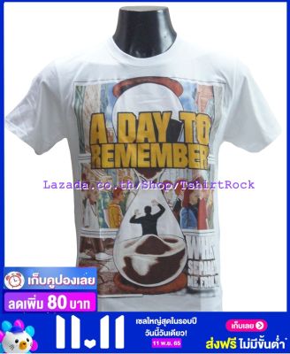 เสื้อวง A DAY TO REMEMBER อะ เดย์ ทู รีเมมเบอร์ ไซส์ยุโรป เสื้อยืดวงดนตรีร็อค เสื้อร็อค  ADR8076 ส่งจากไทย