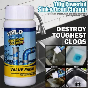 260g Powerful Kitchen Pipe Dredge Agent Dredge Deodorant Toilet