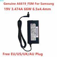 3.474A 19V 66W A6619 FSM ของแท้ A6619-FSM AC อะแดปเตอร์สำหรับ Samsung UN32M530DAFXZA เครื่องชาร์จอุปกรณ์เพาเวอร์ UN32J4570 UE32J4570SS