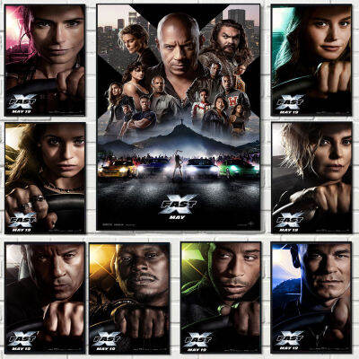 Fast X Furious 10 Movie Poster-พิมพ์คุณภาพสูงบนผ้าใบ-ศิลปะบนผนังที่สมบูรณ์แบบสำหรับห้องนั่งเล่นห้องนอนหรือโฮมเธียเตอร์-ของขวัญที่ยอดเยี่ยมสำหรับแฟนๆของภาพยนตร์แอ็คชั่น