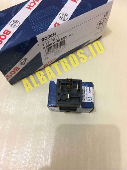 Relay bosch kaki 5 riley bosch kaki lima 87A 24V AH0803 relay klakson