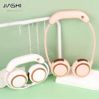 JIASHI Turbine แบบแขวนไม่มีใบพัดลมคล้องคอแบบพกติดตัวปรับความเร็วลมได้, ห้อยคอกลางแจ้งเป็นของขวัญสำหรับนักเรียน