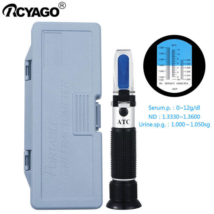 RCYAGO 3 in 1 Serum.p./ND/Urine.sp.g. Refractometer Portable Test