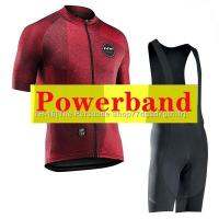 □▤✷ 【powerband】COD Outdoor off-road road NW mens cycling shirt red cycling suit set breathable cycling clothes powerband jersey