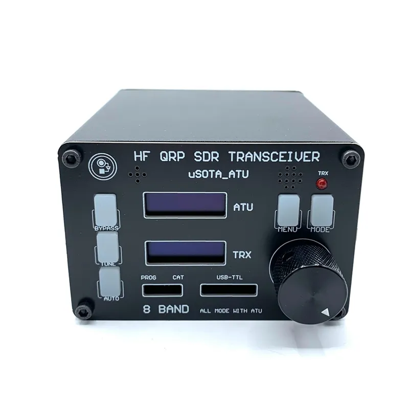 USOTA-ATU USDX SDR Transceiver All Mode 8 Band HF Ham Radio QRP CW  Transceiver ATU-100 Antenna Tuner Dual-Screen Display | Lazada Singapore