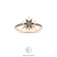 Maison de Jewels - Gemini Star Ring แหวน  ดีไซน์ แหวนเงิน โรสโกลด์ ดาว