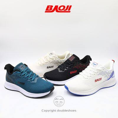 BAOJI [BJM585] ของแท้ 100% รองเท้าวิ่ง รองเท้าผ้าใบชาย ไซส์ 41-45