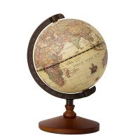 Vintage World Globe Home Desktop Ornament Educational Tool