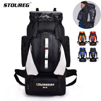 90+10L Backpack Large Capacity Travel Trekking Backpack Camping Fishing Hiking Bags Waterproof Sports Rucksack Climbing Bags