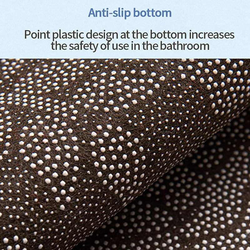 6pc Waterproof Bathroom Shower Mats Non-slip Plain Stitching Plaid DIY  Cuttable Roll Floor Hollow Splicing