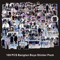 60/100Pcs/Set Kpop BangTan Boys BTS New Albums PROOF Graffiti Sticker for Luggage Laptop IPad Skateboard Gift Stickers Wholesale