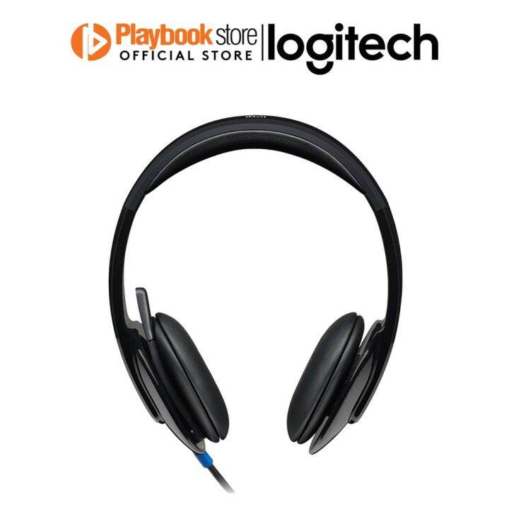 Logitech H540 USB Computer Headset HighDefinition sound onear