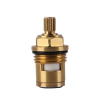 ✚ 1012d 43mm Long Brass Faucet Valve Parts Quick Open Single Use 3.5Mpa For Cold Water Tap Repaire Change Fix Home Hardware