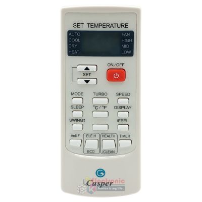 โปร++ Remote Air Casper/รีโมทแอร์ Casper ของแท้ สำหรับรุ่น FIC-09TL55/FIC-12TL55/FIC-18TL55/FIC-24TL55 I Series ส่วนลด รีโมท รีโมรทแอร์ รีโมททีวี รีโมทจานpsi