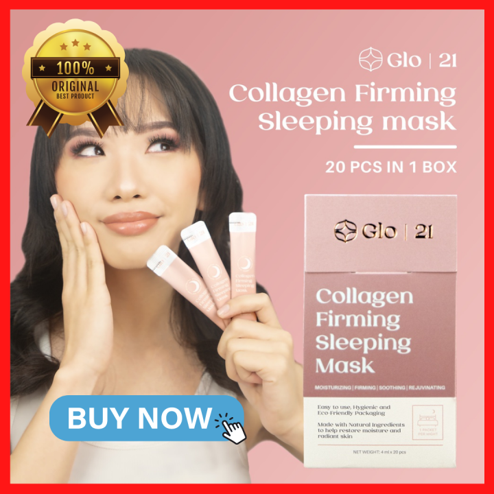 AUTHENTIC Glo 21 Collagen Rejuvenating Firming Sleeping Mask KOREAN REJUVENATING serum Lazada PH