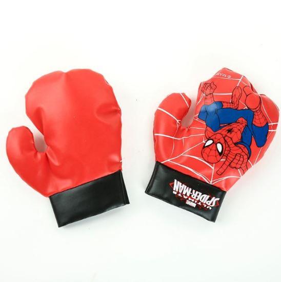 Bộ đồ chơi đấm boxing hình người nhện spiderman kèm 2 găng tay làm bằng - ảnh sản phẩm 6